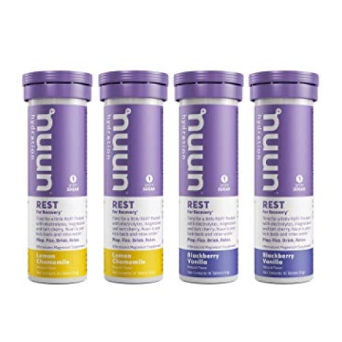 Nuun Rest: Rest and Recovery Drink Tablets, Magnesium Citrate, Ta...