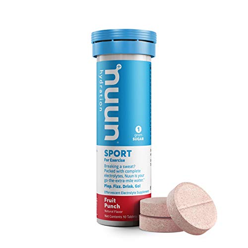 Nuun Sports: Fruit Punch Electrolyte Enhanced Drink Tablets, 10 C...