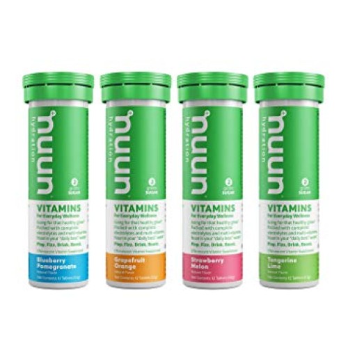 Nuun Vitamins: Vitamins + Electrolyte Drink Tablets, Mixed Fruit ...