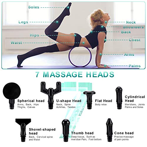 Muscle Massage Gun, O-CONN Deep Tissue Massage Gun, Electric Hand...