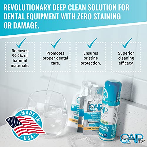 OAP Cleaner - Cleans and Sterilizes Removable Dental and Ortho Ap...
