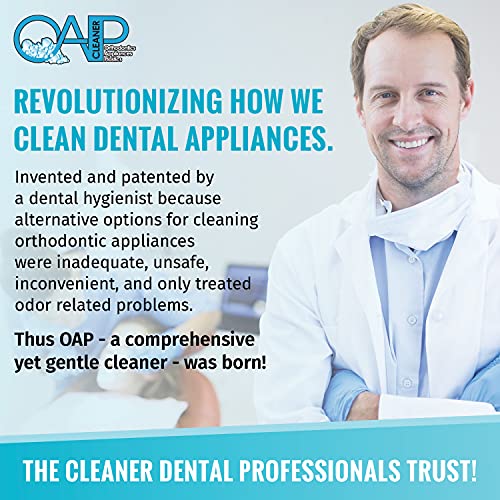 OAP Cleaner - Cleans and Sterilizes Removable Dental and Ortho Ap...