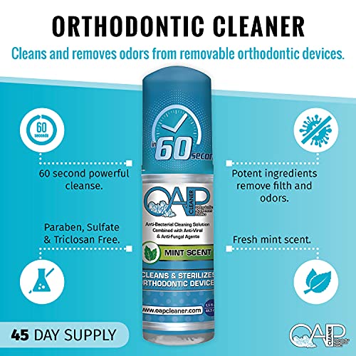 OAP Cleaner - Cleans and Sterilizes Removeable Dental and Ortho A...