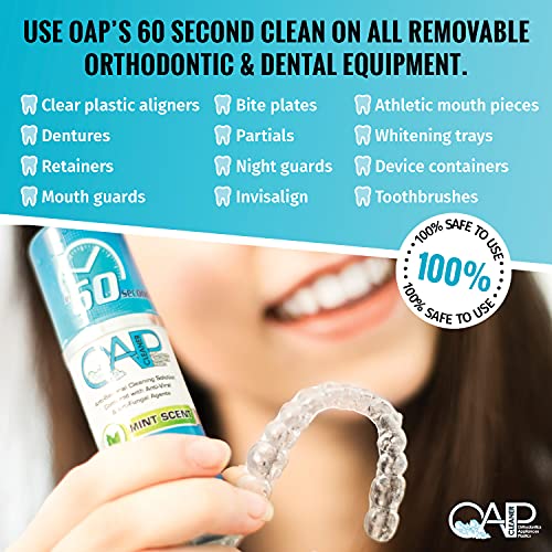 OAP Cleaner - Cleans and Sterilizes Removeable Dental and Ortho A...