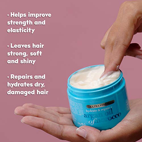 OGX Extra Strength Hydrate Repair + Argan Oil of Morocco Hair Mas...