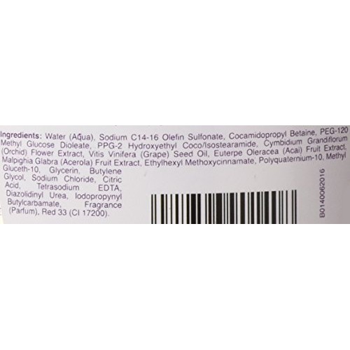 OGX Fade-Defying Orchid Oil Shampoo with UVA/UVB Sun Filters, 13 ...