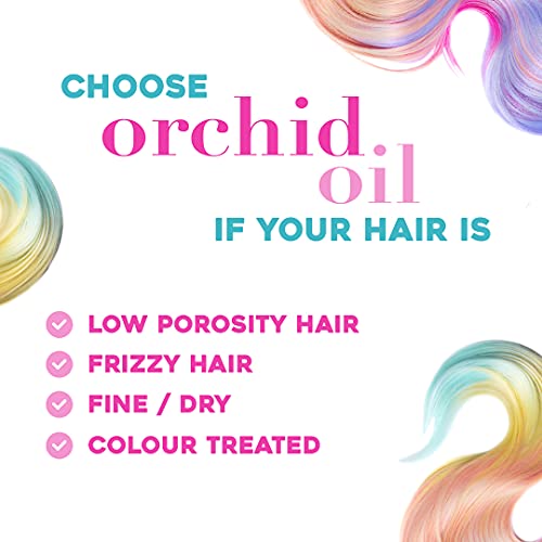 OGX Fade-Defying Orchid Oil Shampoo with UVA/UVB Sun Filters, 13 ...