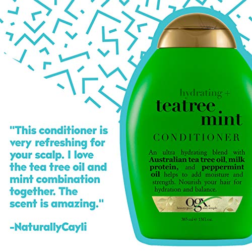 OGX Hydrating + Tea Tree Mint Conditioner, Nourishing & Invigorat...