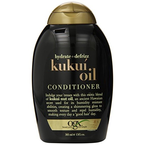 OGX Kukui Oil Conditioner Hydrate Plus Defrizz 13 Ounce Pack of ...