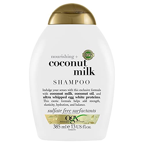 OGX Nourishing + Coconut Milk Moisturizing Shampoo for Strong & H...