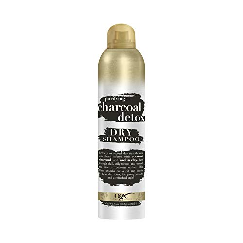 OGX Purifying + Charcoal Detox Dry Shampoo Spray with Activated C...