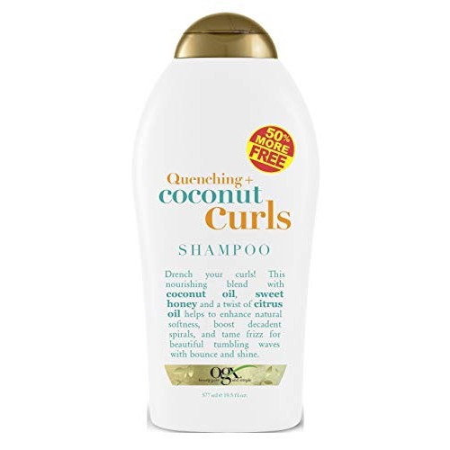 Ogx Shampoo Coconut Curls 19.5 Ounce 577ml Pack of 2