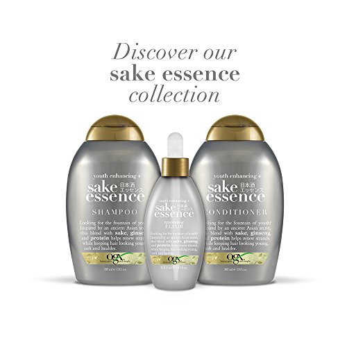 OGX Youth Enhancing + Sake Conditioner, 13 Ounce