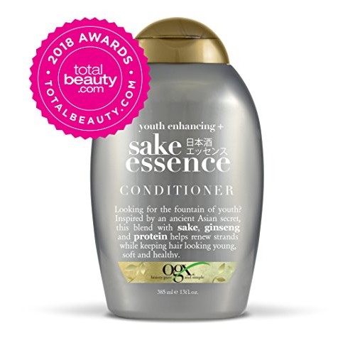 OGX Youth Enhancing + Sake Conditioner, 13 Ounce