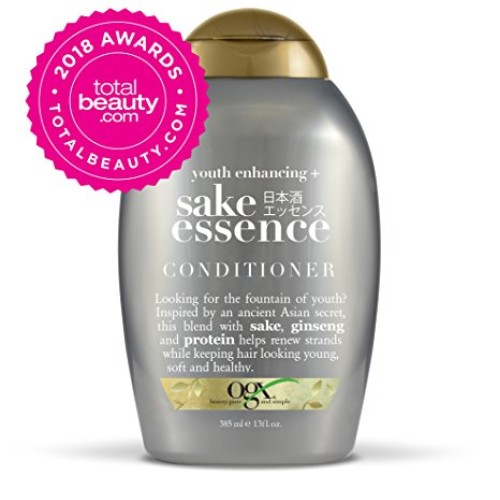 OGX Youth Enhancing + Sake Conditioner, 13 Ounce
