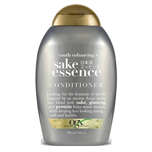OGX Youth Enhancing + Sake Conditioner, 13 Ounce Bottle Sulfate-F...