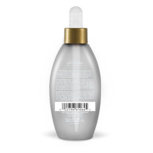 OGX Youth Enhancing + Sake Rejuvinating Elixir, 3.8 Ounce