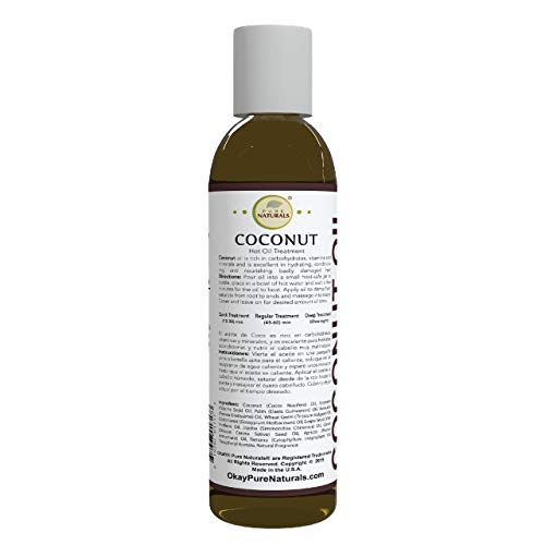 OKAY | Coconut Hot Oil Treatment | For All Hair Types & Textures ...