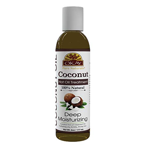 OKAY | Coconut Hot Oil Treatment | For All Hair Types & Textures ...