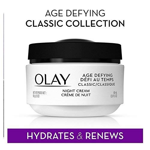 OLAY Age Defying Classic Night Cream 2.0 oz Packs of 4
