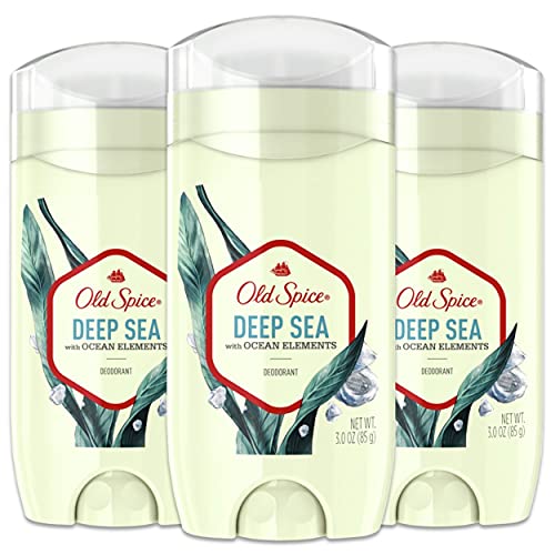 Old Spice Aluminum Free Deodorant for Men, Deep Sea With Ocean El...