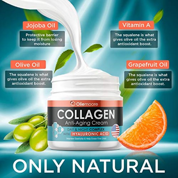 Collagen Face Cream for Women - Anti Wrinkle Cream for Face with ...