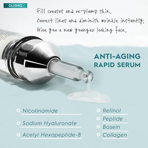 OLISMO Rapid Anti Aging Serum, Face Lift Cream, Advanced Retinol ...