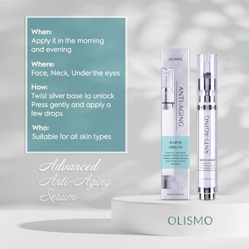 OLISMO Rapid Anti Aging Serum, Face Lift Cream, Advanced Retinol ...
