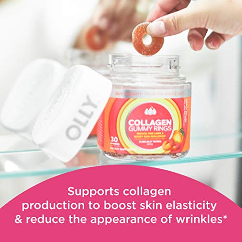 OLLY Collagen Gummy Rings, 2.5g of Clinically Tested Collagen, Bo...