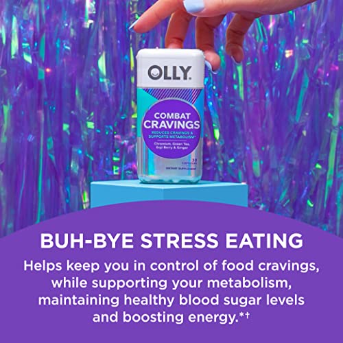 OLLY Combat Cravings, Metabolism & Energy Support Supplement, Chr...