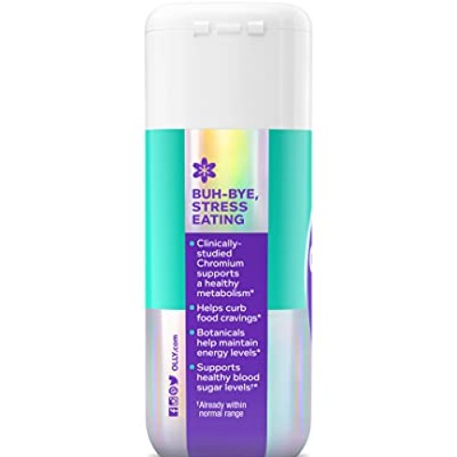 OLLY Combat Cravings, Metabolism & Energy Support Supplement, Chr...