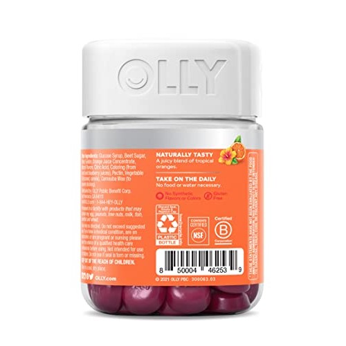 OLLY Heavenly Hair Gummies, Supports Strong Healthy Hair Growth, ...
