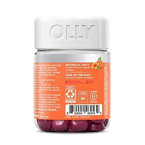 OLLY Heavenly Hair Gummies, Supports Strong Healthy Hair Growth, ...
