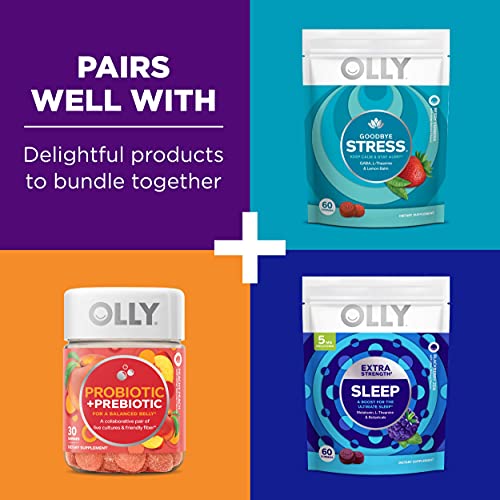 OLLY Immunity Sleep + Elderberry Melatonin Gummy, 30 Day Supply ...
