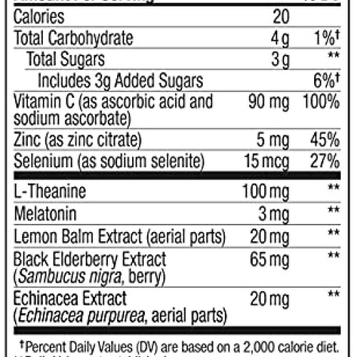 OLLY Immunity Sleep + Elderberry Melatonin Gummy, 30 Day Supply ...
