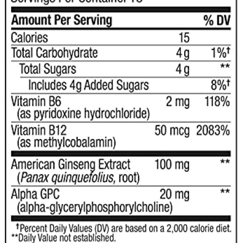 OLLY Laser Focus Gummy, 18 Day Supply 36 Gummies, Berry Tangy T...
