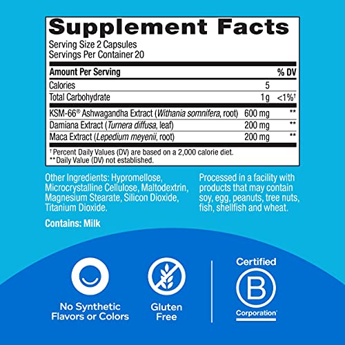 OLLY Lovin Libido Capsules, Boost Desire With Ashwagandha, Maca &...