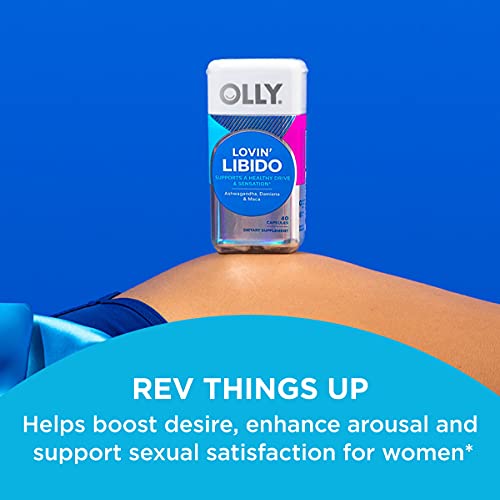 OLLY Lovin Libido Capsules, Boost Desire With Ashwagandha, Maca &...