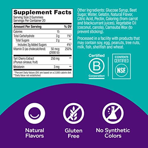 OLLY Muscle Recovery Sleep Gummies, Sleep and Sore Muscle Support...