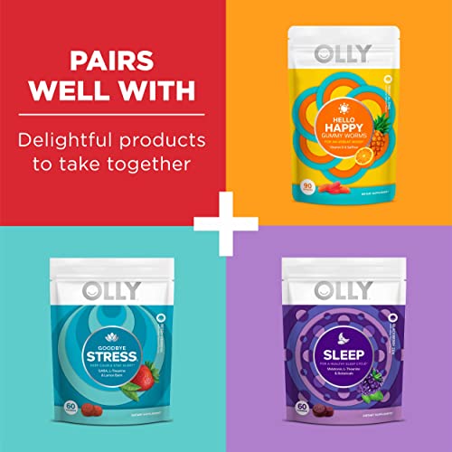 OLLY Probiotic + Prebiotic Gummy, Digestive Support and Gut Healt...