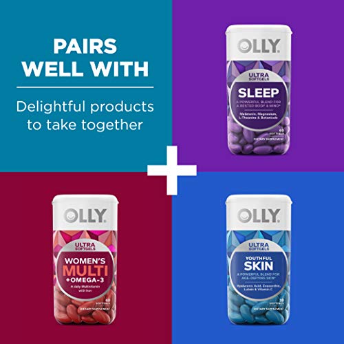 OLLY Ultra Strength Goodbye Stress Softgels, GABA, Ashwagandha, L...
