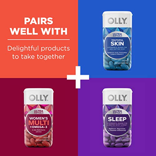 OLLY Ultra Strength Hair Softgels, Supports Hair Strength, Health...