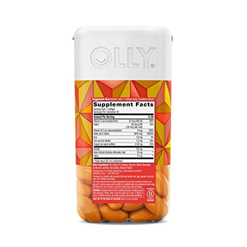 OLLY Ultra Strength Hair Softgels, Supports Hair Strength, Health...