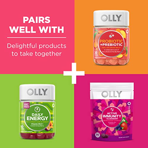 OLLY Ultra Strength Prenatal Multivitamin Softgels, Supports Heal...