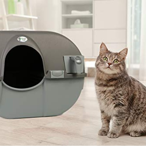 Omega Paw NRA15 Self Cleaning Litter Box Regular Size