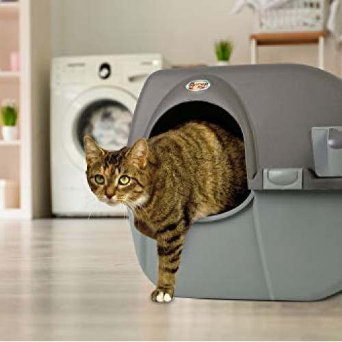 Omega Paw NRA15 Self Cleaning Litter Box Regular Size