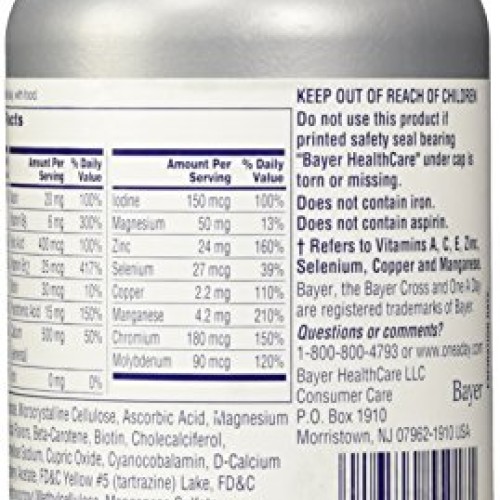One A Day Womens 50 Plus Healthy Advantage 200 Tablets