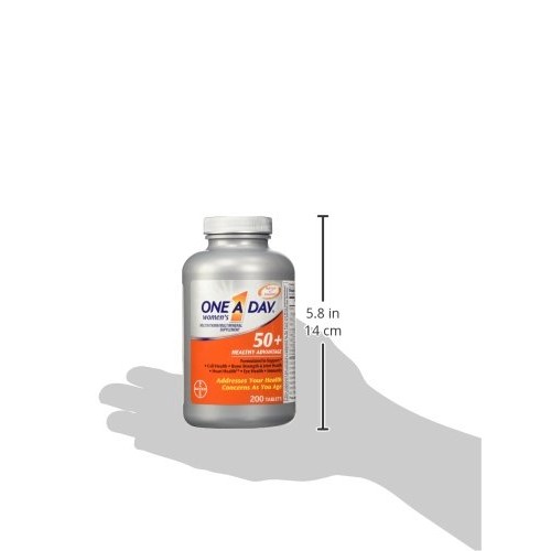 One A Day Womens 50 Plus Healthy Advantage 200 Tablets