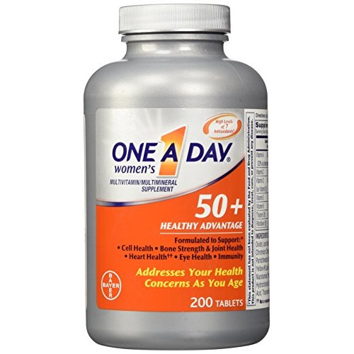 One A Day Womens 50 Plus Healthy Advantage 200 Tablets