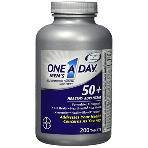 One-A-Day Mens 50+ Healthy Advantage, 200 Tablets One A Day